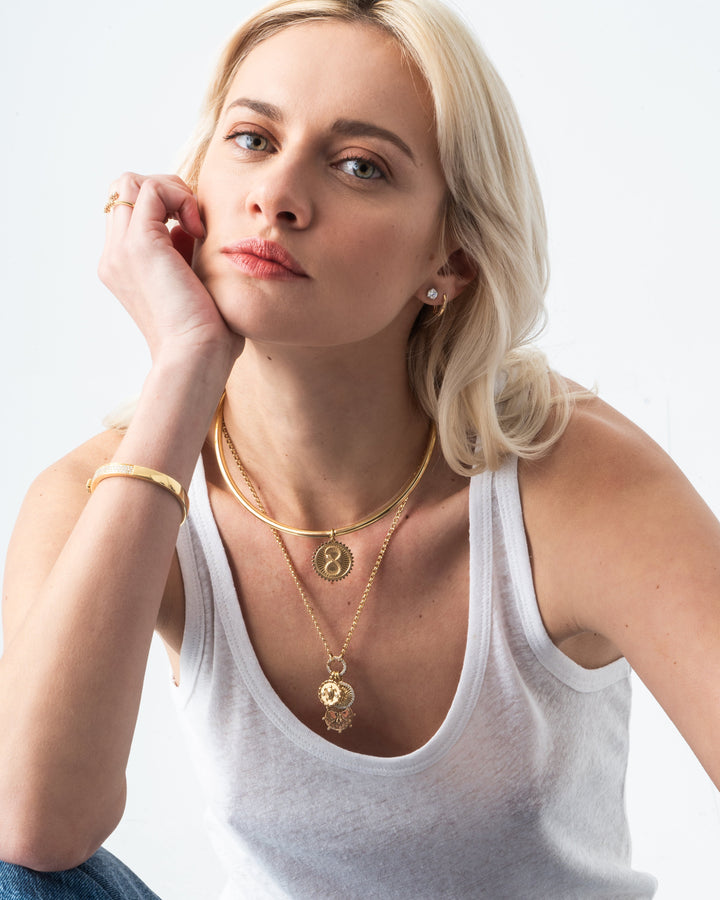 Ouroboros Eternal Torque Necklace