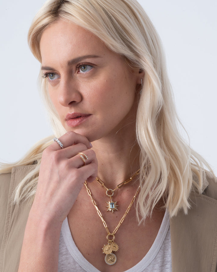 Astron Aquamarine Charm