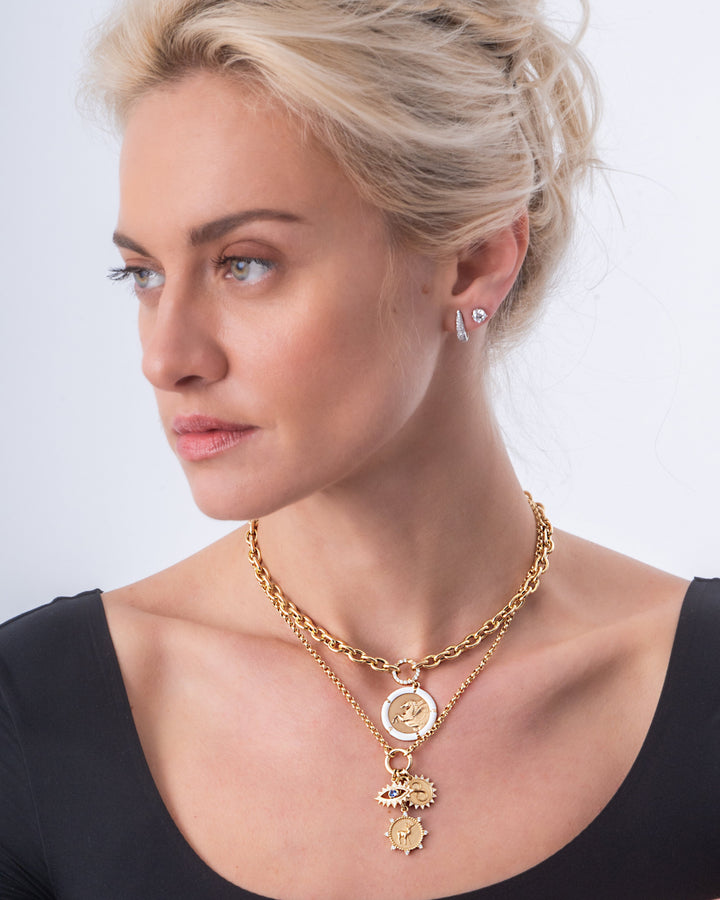 Pure Pegasus Freedom Charm in 18K Gold