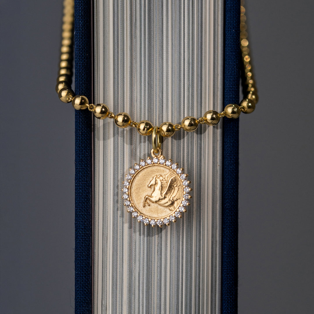 Diamond Pegasus Ball chain