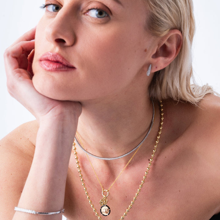 Tourmaline Pear Shaped Charm