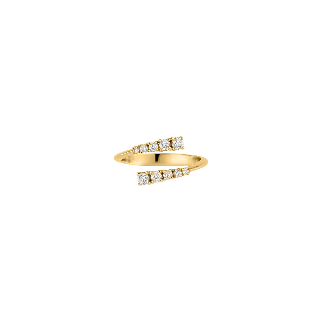 Diamond Aurora Ring in 18K Gold