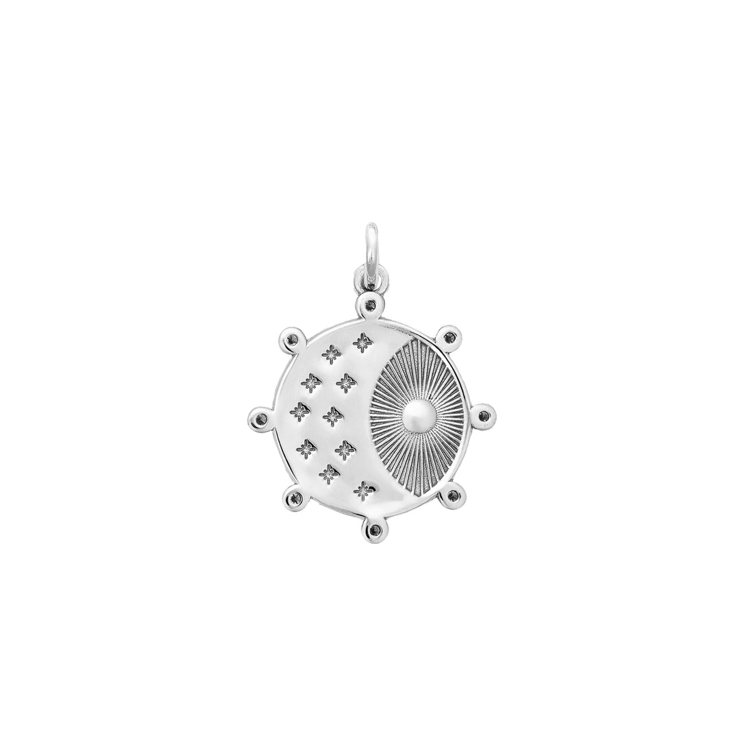Diamond Bee Euphoria Charm in Sterling Silver