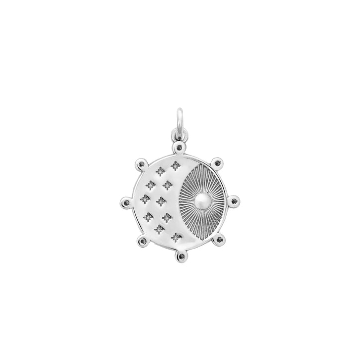 Diamond Bee Euphoria Charm in Sterling Silver