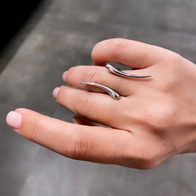Elevate your style with the timeless Ceto ring from the Eternal Waves Collection by Haniotis Hellas. Crafted in Greece with ethically sourced Sterling silver, this statement piece captures the allure of the Aegean Sea and Greek mythology. Indulge in exceptional craftsmanship and create a lasting legacy with this heirloom-quality ring. Explore our collection today_Haniotis instagram_Χανιώτης_δαχτυλίδι
