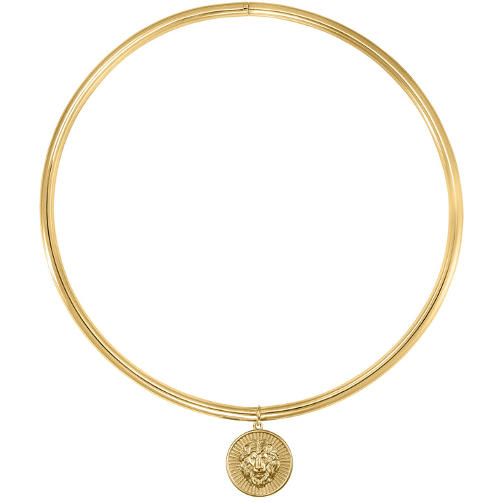 Lion Strength Torque Necklace