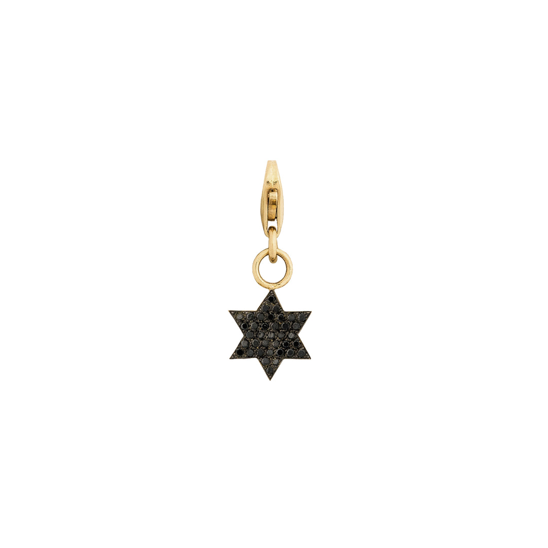 Star Diamond Charm in 18K Gold