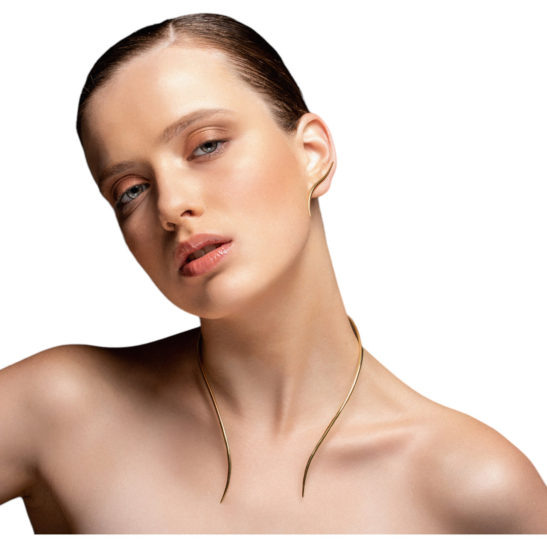 1. Dione Necklace Choker - Embrace Effortless Elegance 2. Dione Necklace Choker - Discover Myth and Meaning 3. Dione Necklace Choker - Crafted in Greece with Love 4. Dione Necklace Choker - Perfect Versatility for Every Occasion 5. Dione Necklace Choker - Ethical Luxury by Haniotis Hellas