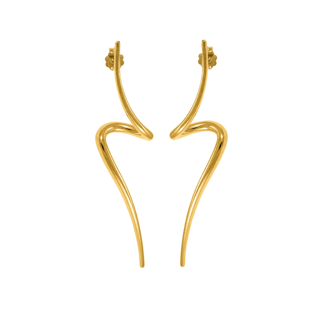 . "Dyname Earrings - Illuminate Your Beauty with Graceful Design" 2. "Enhance Your Facial Contours with Dyname Earrings from Eternal Waves Collection" 3. "Versatile Beauty for Every Occasion - Dyname Earrings Highlight Your Natural Features" 4. "Impeccable Craftsmanship - Dyname Earrings Illuminate Your Style from Every Angle" 5. "Complete Your Ensemble with Harmonious Brilliance - Dyname Earrings and Eternal Waves Collection