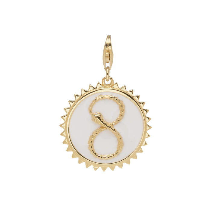 Pure Ouroboros Eternal Charm in 18K Gold