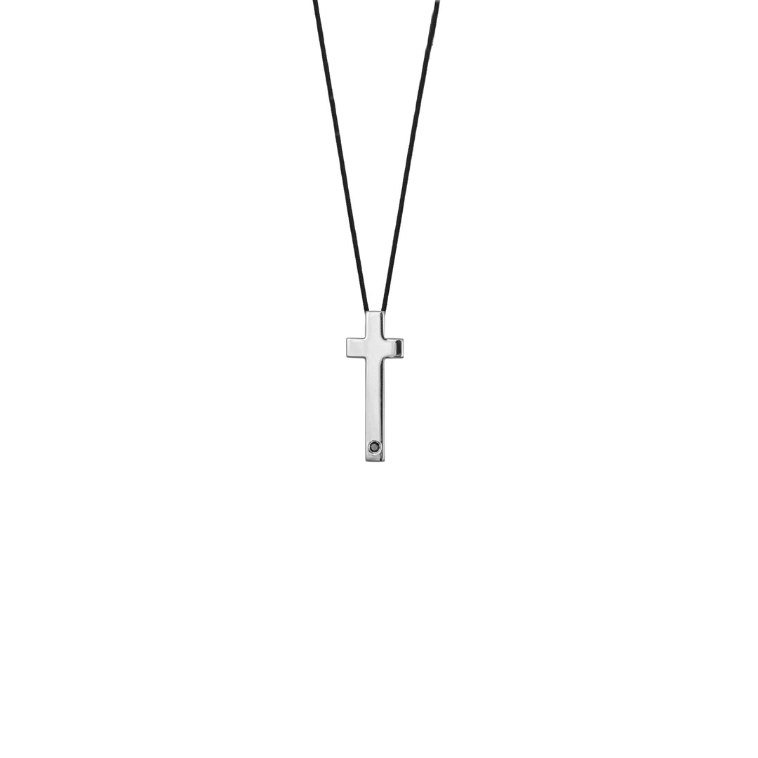 DOT Cross in Sterling Silver