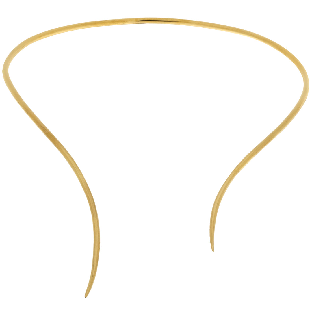 Necklace choker - Eternal Waves collection - Aegean Sea inspiration - Greek mythology jewelry - Clean minimal lines - Gold 14K necklace - Versatile jewelry - Layered fashion statement - Greek Summer vibes - Heirloom jewelry - Ethically sourced materials - Certificate of Authenticity