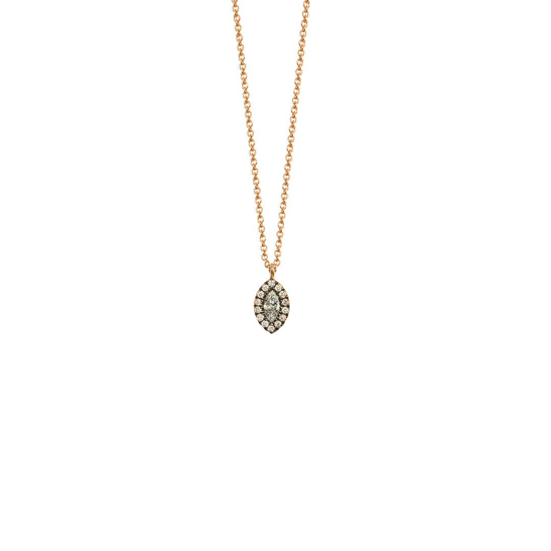 Diamond Marquise Pendant