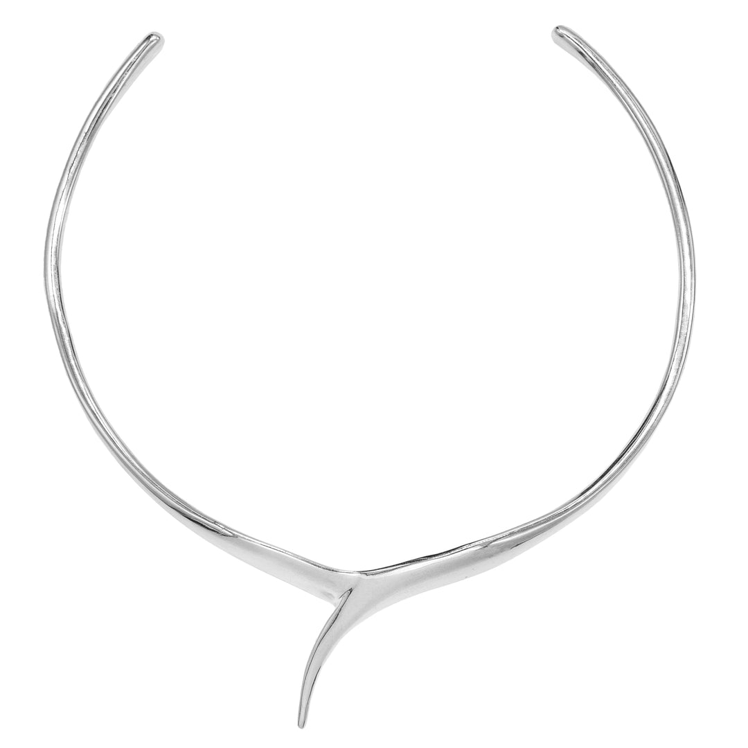 Haniotis Hellas_Eternal Waves_Necklace_Choker_Silver_Athens _Paros