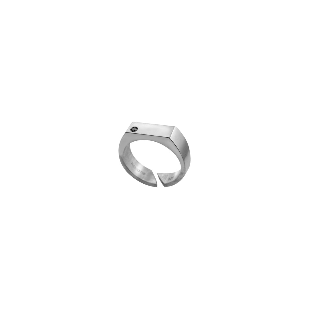 DOT Mini Ring in Sterling Silver