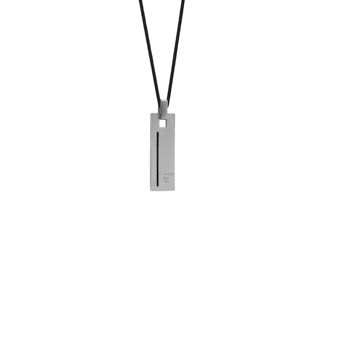 Fine Line Mini Necklace in Sterling Silver