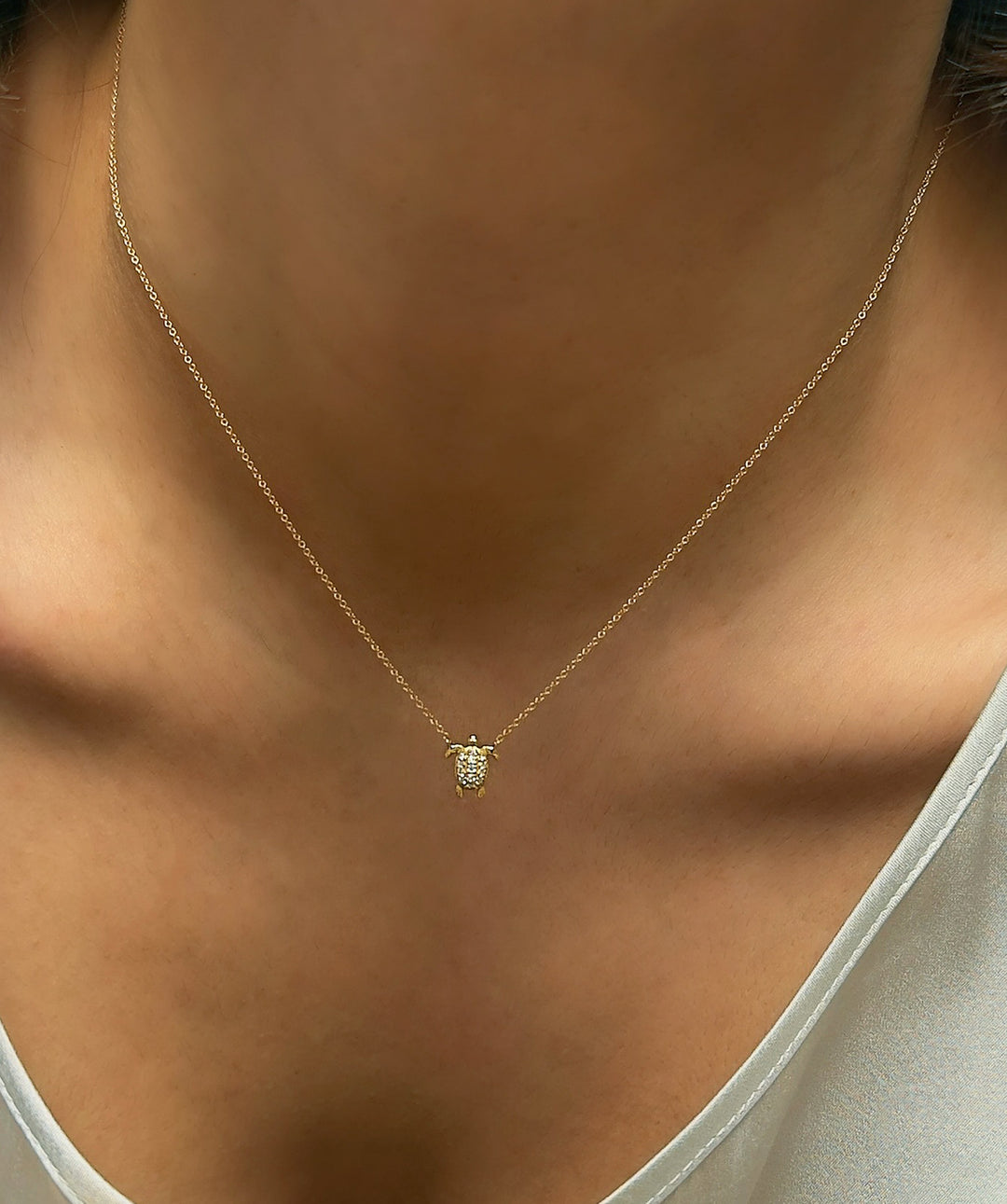 Diamond Chelone Pendant