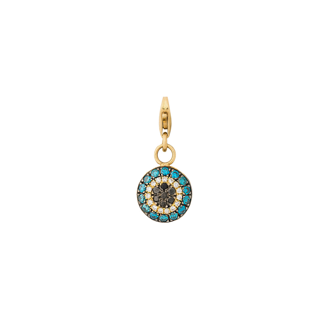Oracle's Diamond Eye charm in 18K Gold