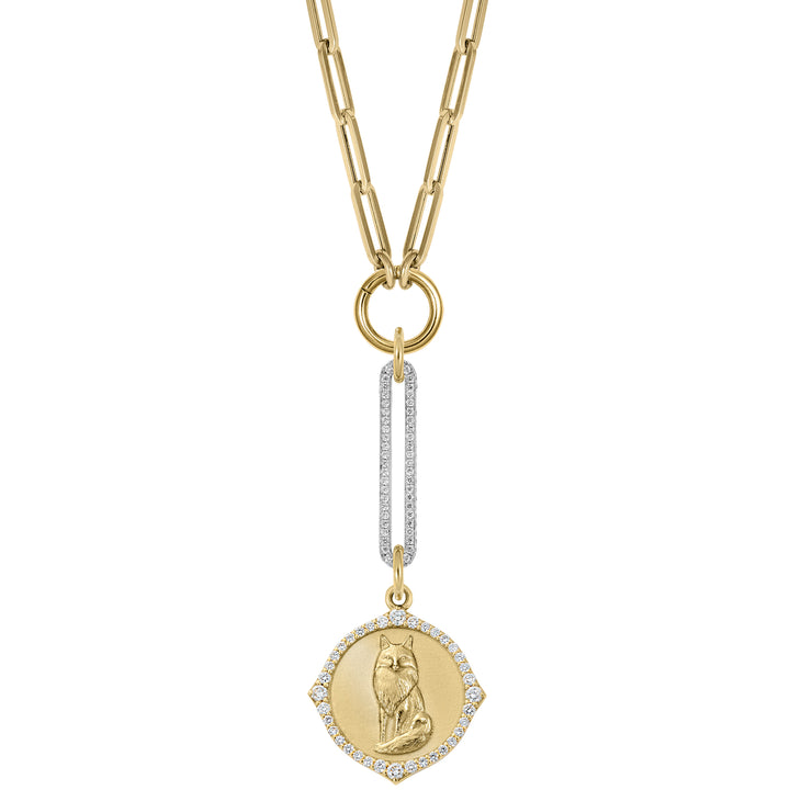 Diamond Paperclip Charm Extender