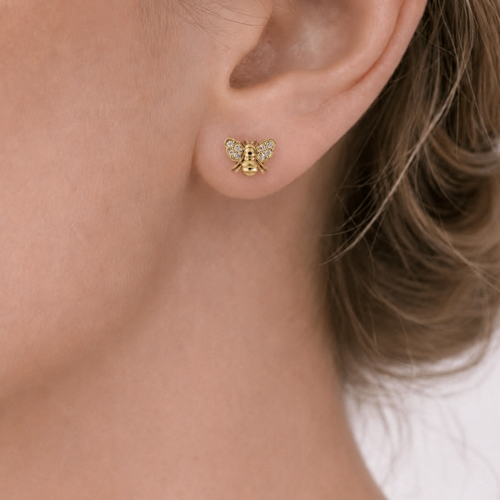 Melissae Bee Euphoria Diamond Stud