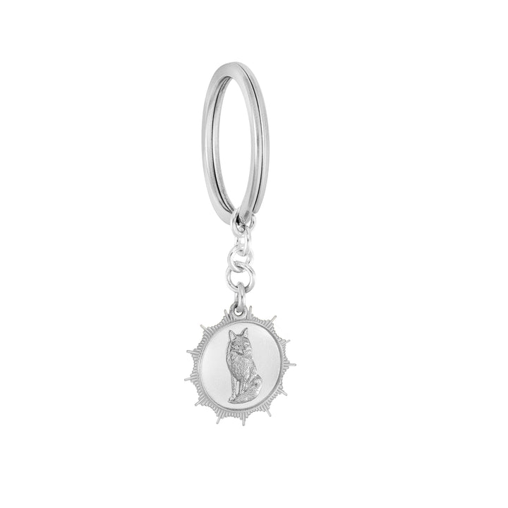 Fox Keyholder Silver