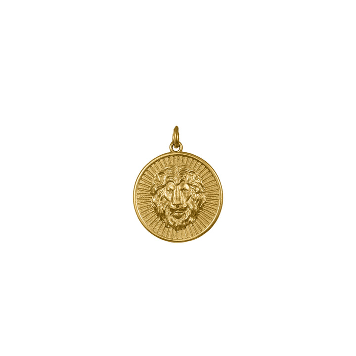 Petite Lion Strength Charm in 18K Gold