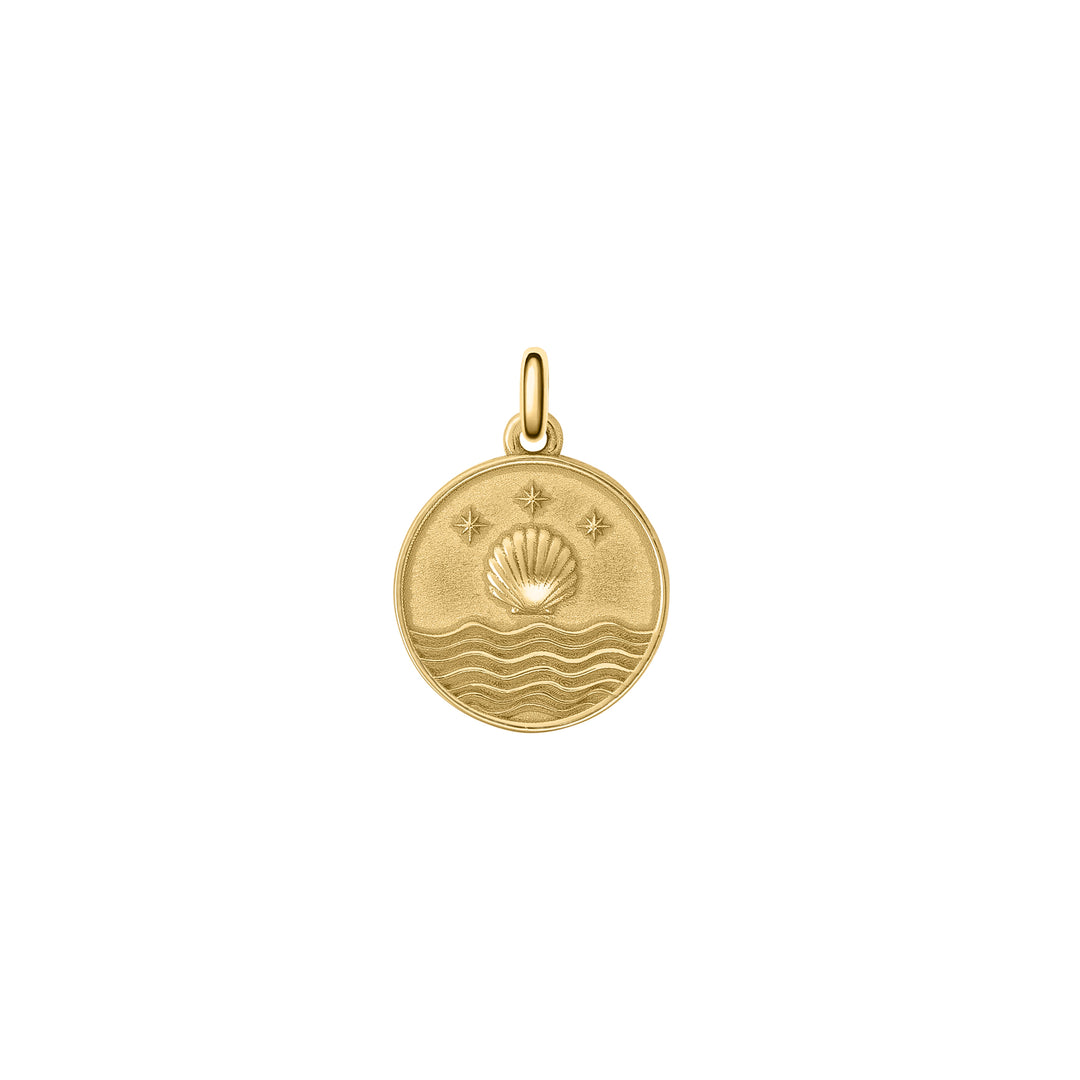 Turtle Charm in 18K Gold