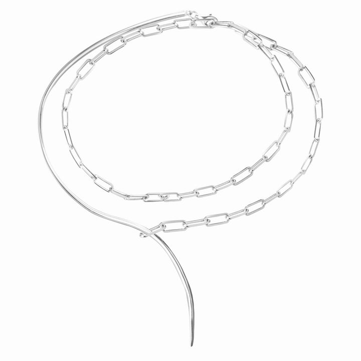 Discover the allure of Dyname Necklace Choker from the Eternal Waves collection. Crafted in Greece with Sterling Silver, this masterpiece captures the strength of Greek mythology. Embrace elegance, versatility, and ethically sourced materials. Shop now at Haniotis Hellas and create your own legend.