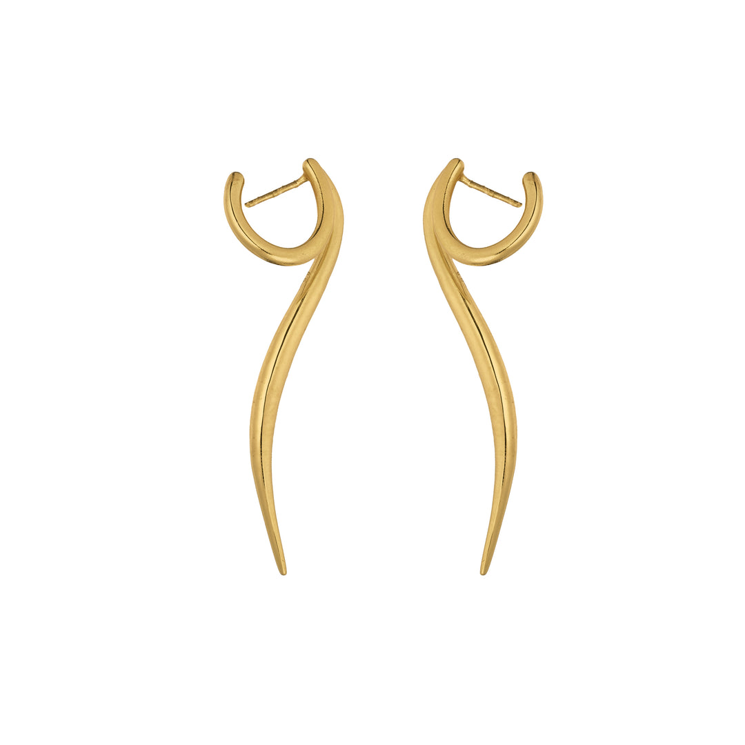 Doris Earrings in Solid Gold