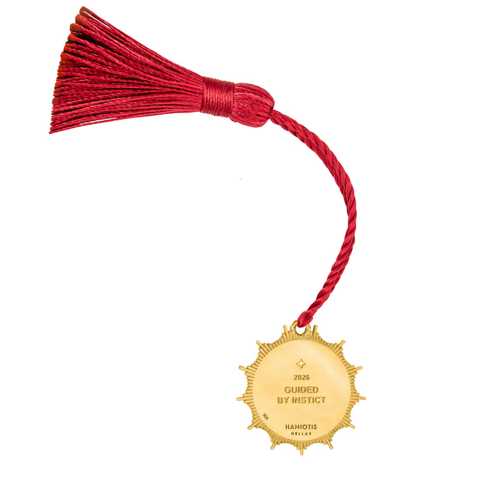 Fox Tassel Charm Gold