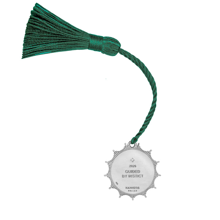 Fox Tassel Charm Silver