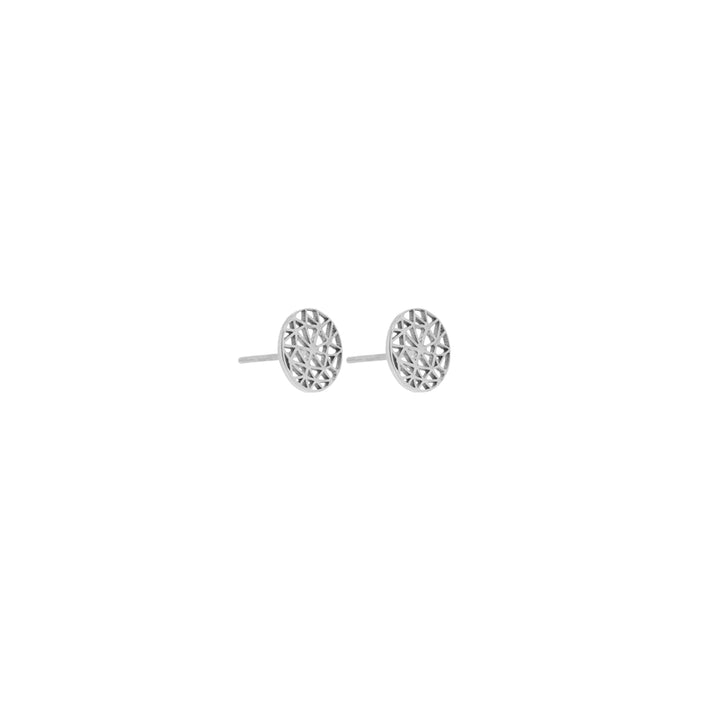 Illusion Studs in Sterling Silver