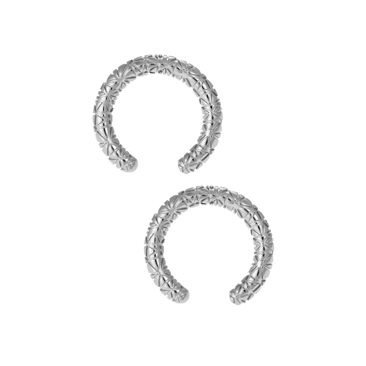 Illusion Earrings in Sterling Silver