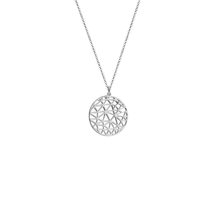 Illusion Necklace in Sterling Silver