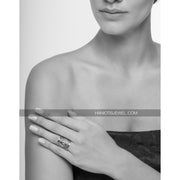 Illusion Ring in Sterling Silver