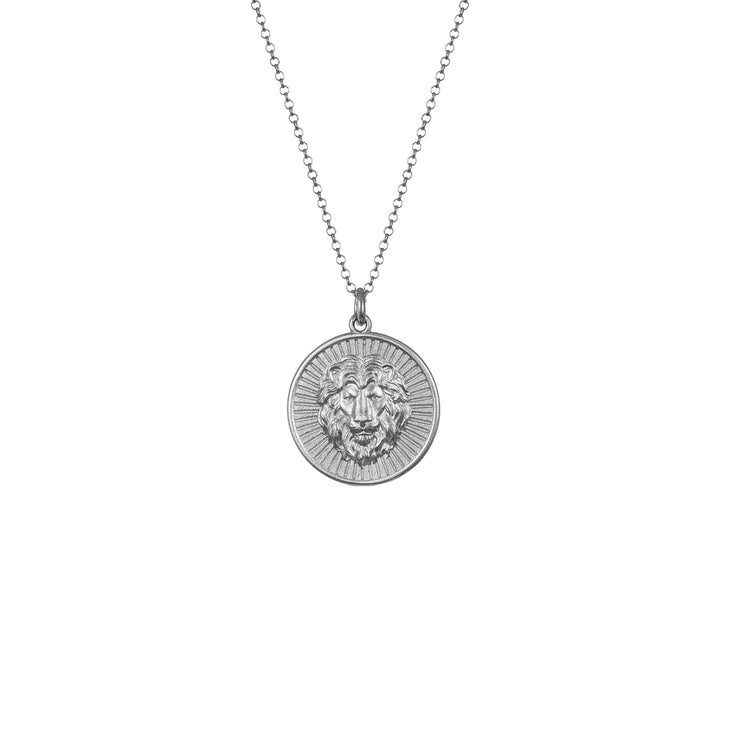 Lion Charm in Sterling Silver