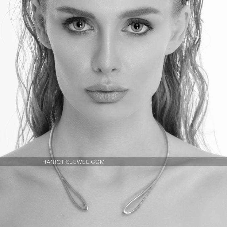 Aegean Choker in Sterling Silver