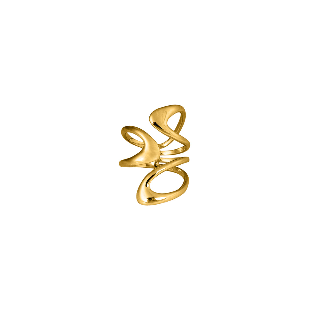 Pero ring in Gold 14K_Haniotis Hellas_Eternal Waves_ A Timeless Ring Inspired by the Aegean Sea and Greek Mythology