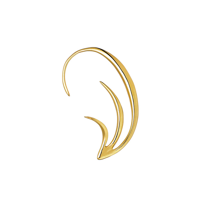 Chelone Earcuff in Solid Gold
